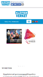 Mobile Screenshot of klatterverket.se